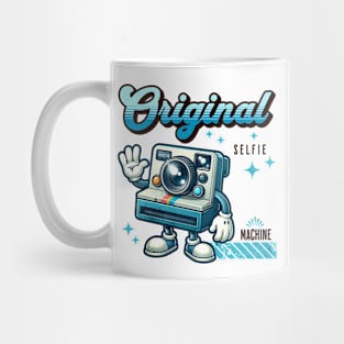 Original Selfie Machine - Vintage Polaroid Mascot Mug